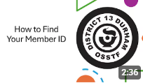 MyOSSTF member ID tutorial