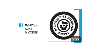 MyOSSTF account tutorial